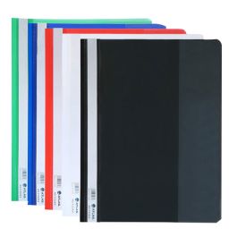 Atlas F2684 PP Thick Flat File with Pocket - A4 - Light Grey