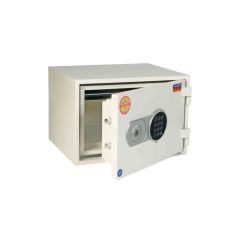 Valberg FRS-30 EL Fire Resistant Safe Digital & Key Lock, White