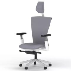 MHM MF-1229P High Back Mesh Executive Office Chair, Grey