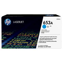 HP 653A LaserJet Toner Cartridge - Cyan (CF321A)