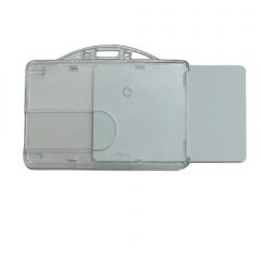 CFM CFM-533 Hard Acrylic Plastic ID Holder, 60 pcs/BOX