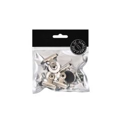 BNT 781415 Edge Bulldog Binder Clip - 31mm - Silver - 4 Clips / Pack