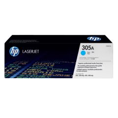 HP 305A Original LaserJet Toner Cartridge - Cyan (CE411A)