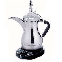 Arab Dalla JLS-170E Stainless Steel Arabic Coffee Maker, Silver
