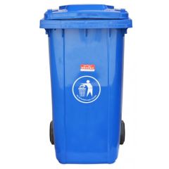 Brooks BKS WST 383 Waste Bin Without Pedal - Blue - 240 Liter
