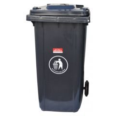Brooks BKS WST 383 Waste Bin Without Pedal - Grey - 240 Liter