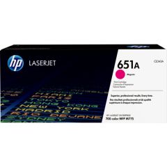 HP 651A Original LaserJet Toner Cartridge - Magenta (CE343A)