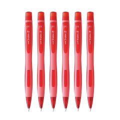 Uni-ball M5-228 Shalaku S Mechanical Pencil - 0.5mm - Red Barrel (Pack of 12)