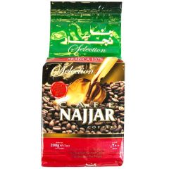Cafe Najjar Selection Arabica with Cardamom - 200 Grams x (Pack of 20)