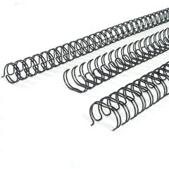 TPPS Binding Ring Wire 3:1,12.7mm(1/2"), 34 Loops, Black (Pack of 100)