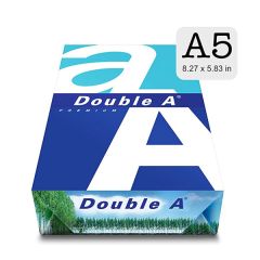 Double A Premium A5 Photocopy Paper - 80gsm (500 Sheets / Ream)