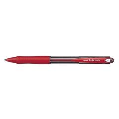 Uni-ball SN100 Laknock Ball Pen  - 1.0mm Ball - Red (Pack of 12)