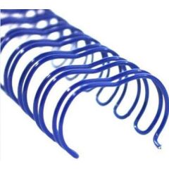 TPPS Binding wire 2:1, 16mm (5/8"), 23 Loops, Blue (Pack of 50)