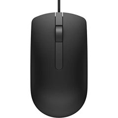 Dell MS116 Wired Optical Mouse - Black