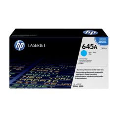 HP 645A Original LaserJet Toner Cartridge - Cyan (C9731A)