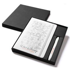 Moleskine OWMOL 326 Classic Large Notebook & Go Pen Set, White