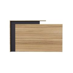 MHM Zelda 26R001 Modern Reception Desk, Coco Bolo