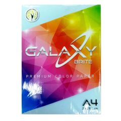 Galaxy Brite Premium A4 Blue Colored Paper - 80gsm (500 Sheets / Ream)