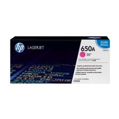 HP 650A Original LaserJet Toner Cartridge - Magenta (CE273A)