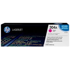 HP 304A Original LaserJet Toner Cartridge - Magenta (CC533A)