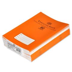 FIS FSEB2LP80N 2-Line Left Margin, 1-Side Plain Exercise Book - 80 Pages (Pack of 12)