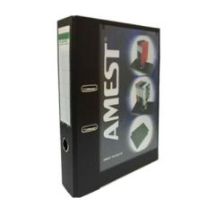 Amest PVC Box File - F/S - 4cm Spine - Blue