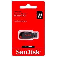 SanDisk Cruzer Blade USB 2.0 Flash Drive, 128GB