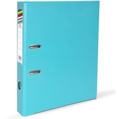 FIS FSBF4A4PLBL PP Box File - A4 - 4cm Spine - Light Blue (Pack of 5)