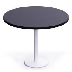 MHM Rodo 500E Round Table, 100 cm, Black-White