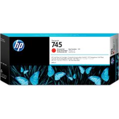 HP F9K06A 745 300-ml DesignJet Chromatic Red Ink Cartridge