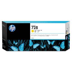 HP F9K15A 728 300-ml Yellow DesignJet Ink Cartridge