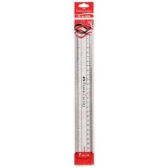 Faber Castell FCIN170640 Plastic Transparent Slim Ruler - 6" (Pack of 10)