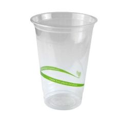 Vegware R500Y Standard 16Oz Plain Cold Cup (Pack of 1000)