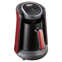 Okka OK004-N Minio Automatic Turkish Coffee Machine - Black & Red