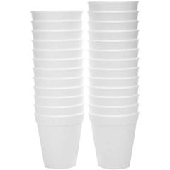Fun 6Oz Foam Cup - White - 25 Pieces x (Pack of 40)