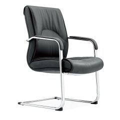 Mazaya MF 0156 Visitor Chair - Black In Fabric