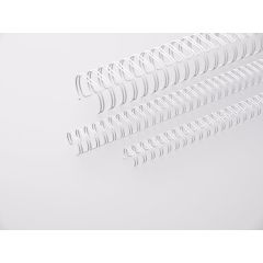 TPPS Binding Ring Wire 3:1, 14.3mm(9/16"), 34 Loops, White (Pack of 100)