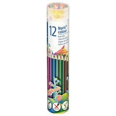 Staedtler 144 Noris Club Cylinder Pack Colouring Pencils - Assorted Color (Pack of 12)