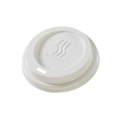 Nescafe Milano 9Oz Cup Lids - White (Pack of 1400)