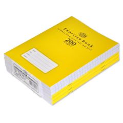 FIS FSEBSLM200N Single Line Left Margin Exercise Book - 200 Pages (Pack of 6)