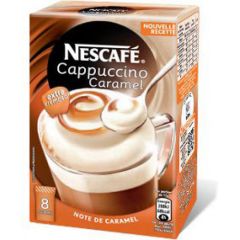 Nescafe Cappuccino Caramel - 500 Grams x (Pack of 30)