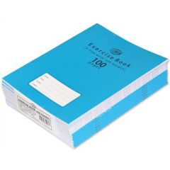 FIS FSEB4LM100N 4-Line with Left Margin Exercise Book - 100 Pages (Pack of 12)