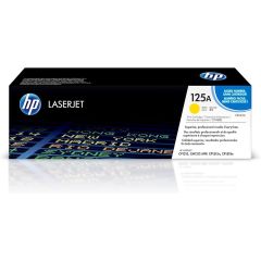 HP CB542A 125A Yellow Original LaserJet Toner Cartridge