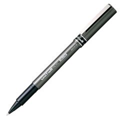 Uni-ball UB-155 Micro Deluxe Roller Ball Pen - Blue - 0.5mm (Pack of 12)