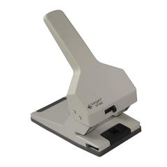 Kangaro DP-900 2-Hole Heavy Duty Punch - 65 Sheets Capacity - Grey