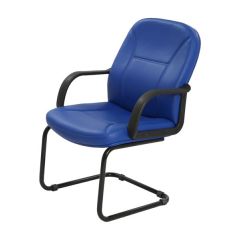 Mazaya MF 05539 Visitor Chair - Blue In Fabric