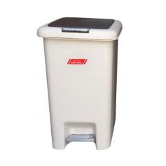 Brooks BKS PDL 073 Pedal Bin - Beige - 15 Liter