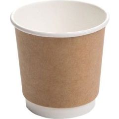 Al Daya 4Oz Paper Cups - Brown (Pack of 1000)