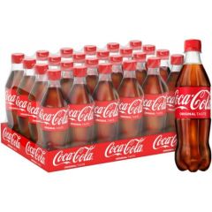 CoCa Cola Regular - 500ml Pet Bottle x (Pack of 24)