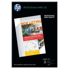 HP Q6594A Professional Inkjet Premium Matt Paper, A3, 120 gsm, 100 Sheets, Double-Sided
